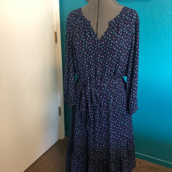 Talbots midi anchor dress - Picture 1 of 3